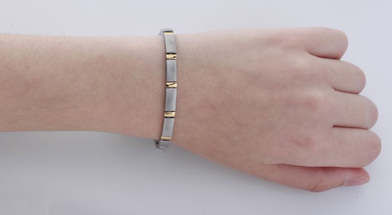 Boccia Titanium Armband 0371-02 Zilverkleurig 210 mm