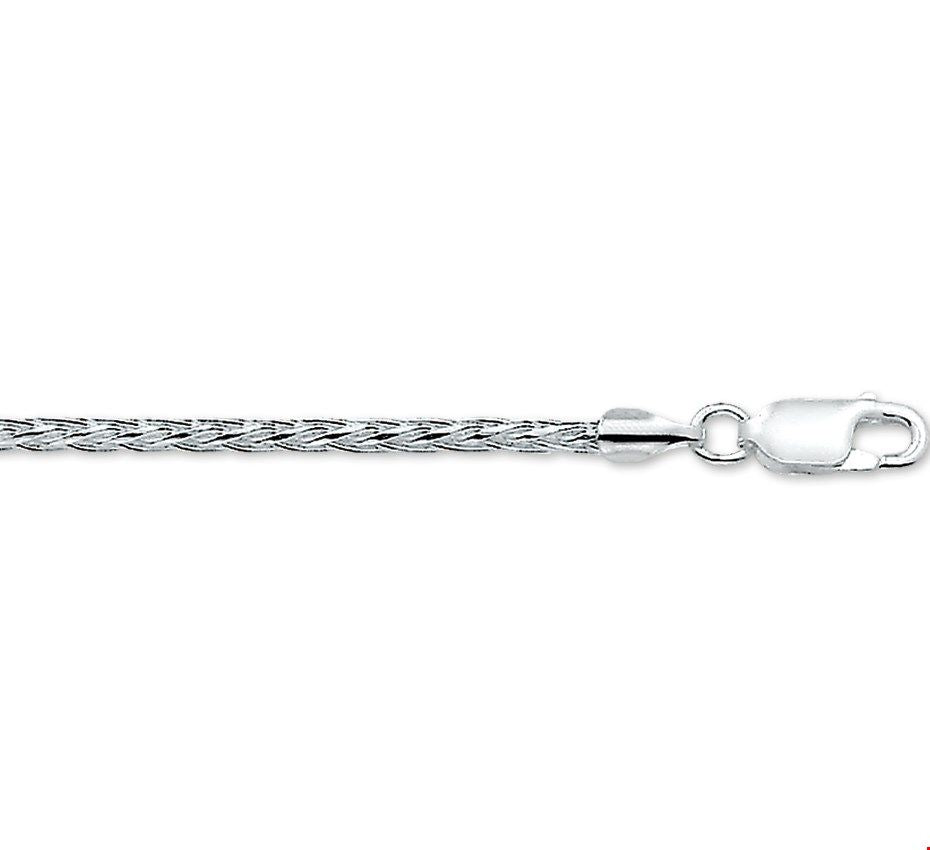 Fantasy Collection Vossestaart 2,0 mm zilver armband - PSN1002291