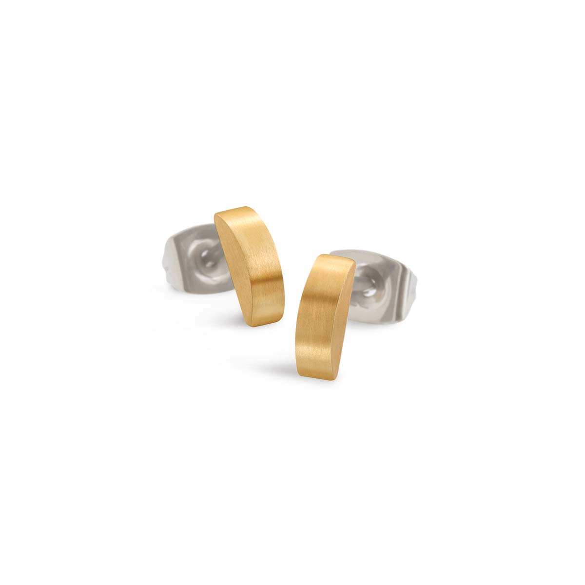 Boccia Titanium Oorknoppen 05058-02 Goudkleurig oorbellen