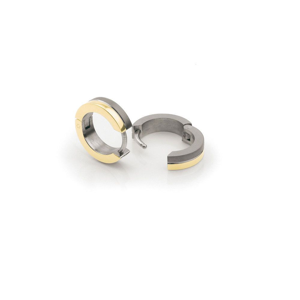 Boccia Titanium Oorbellen 0510-03 Goudkleurig 13 mm