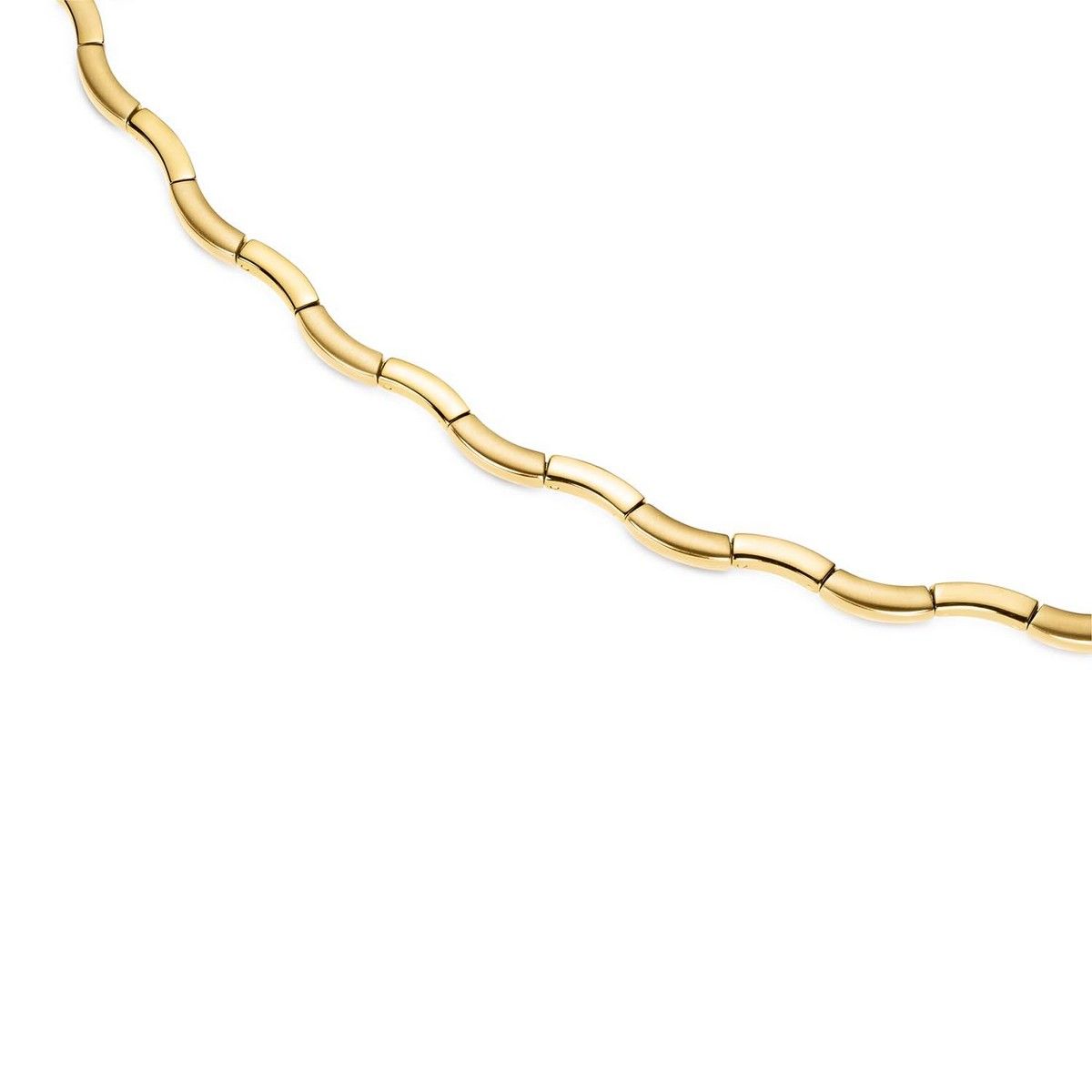Boccia Titanium Ketting 0844-06 Goudkleurig 450 mm