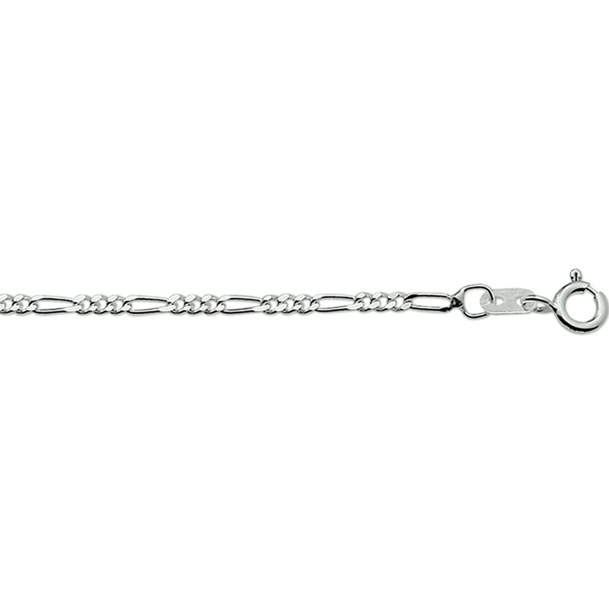 Fantasy Collection Armband figaro 2,2 mm zilver - PSN1001890