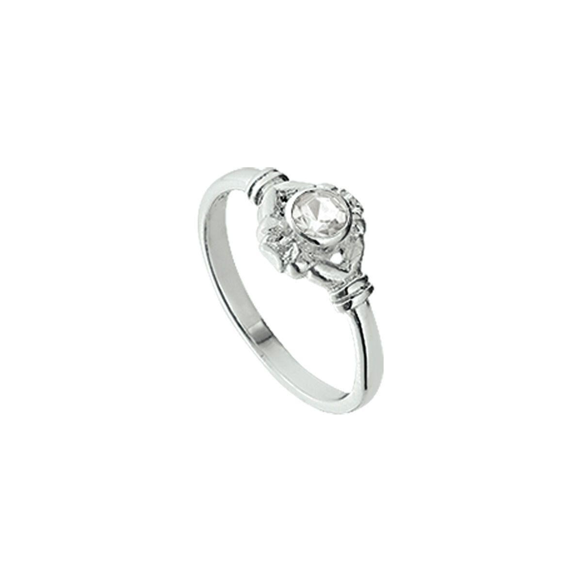 Fantasy Collection Ring glas zilver