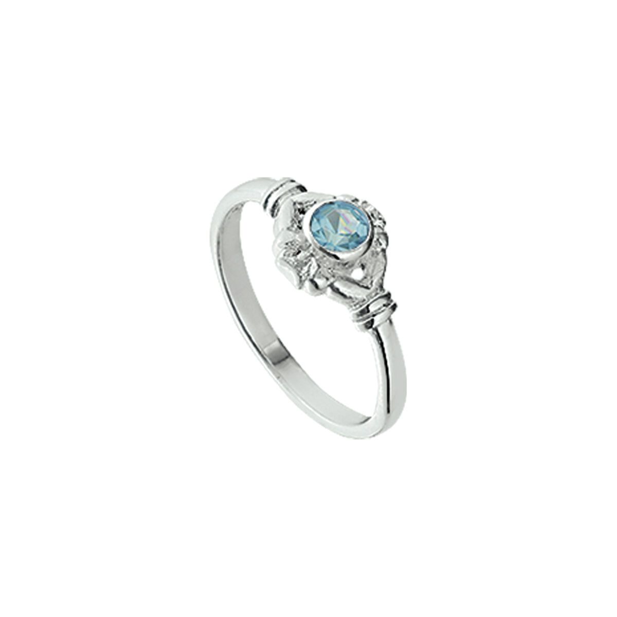 Fantasy Collection Ring glas zilver