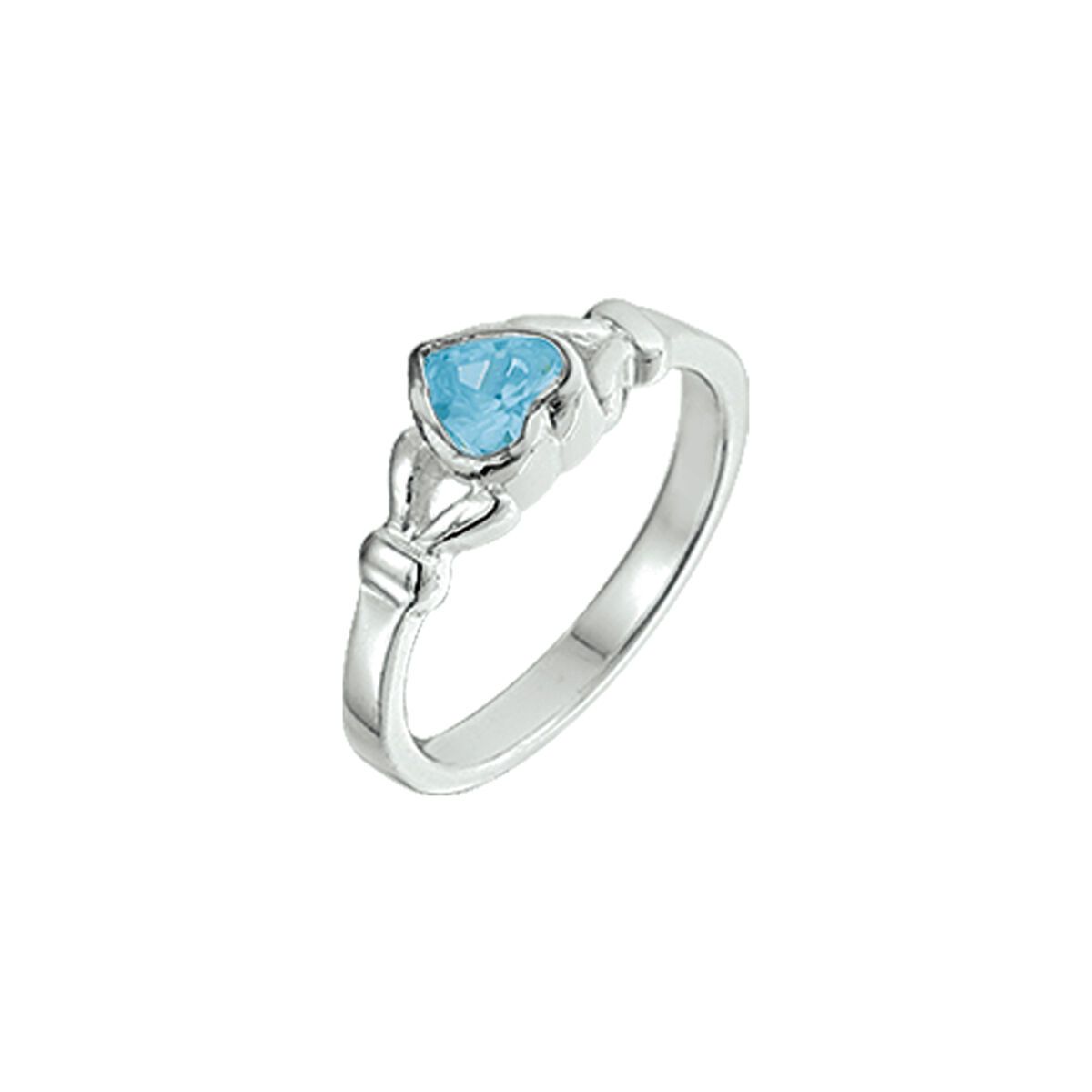 Fantasy Collection Ring hart zirkonia zilver