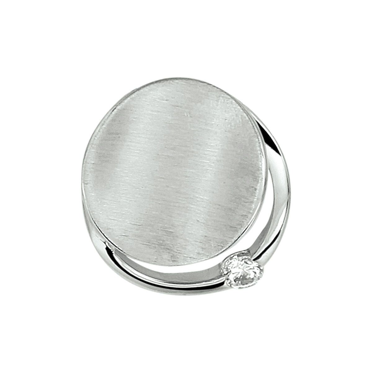 Fantasy Collection Hanger zirkonia poli/mat 16 mm zilver - PSN1332654