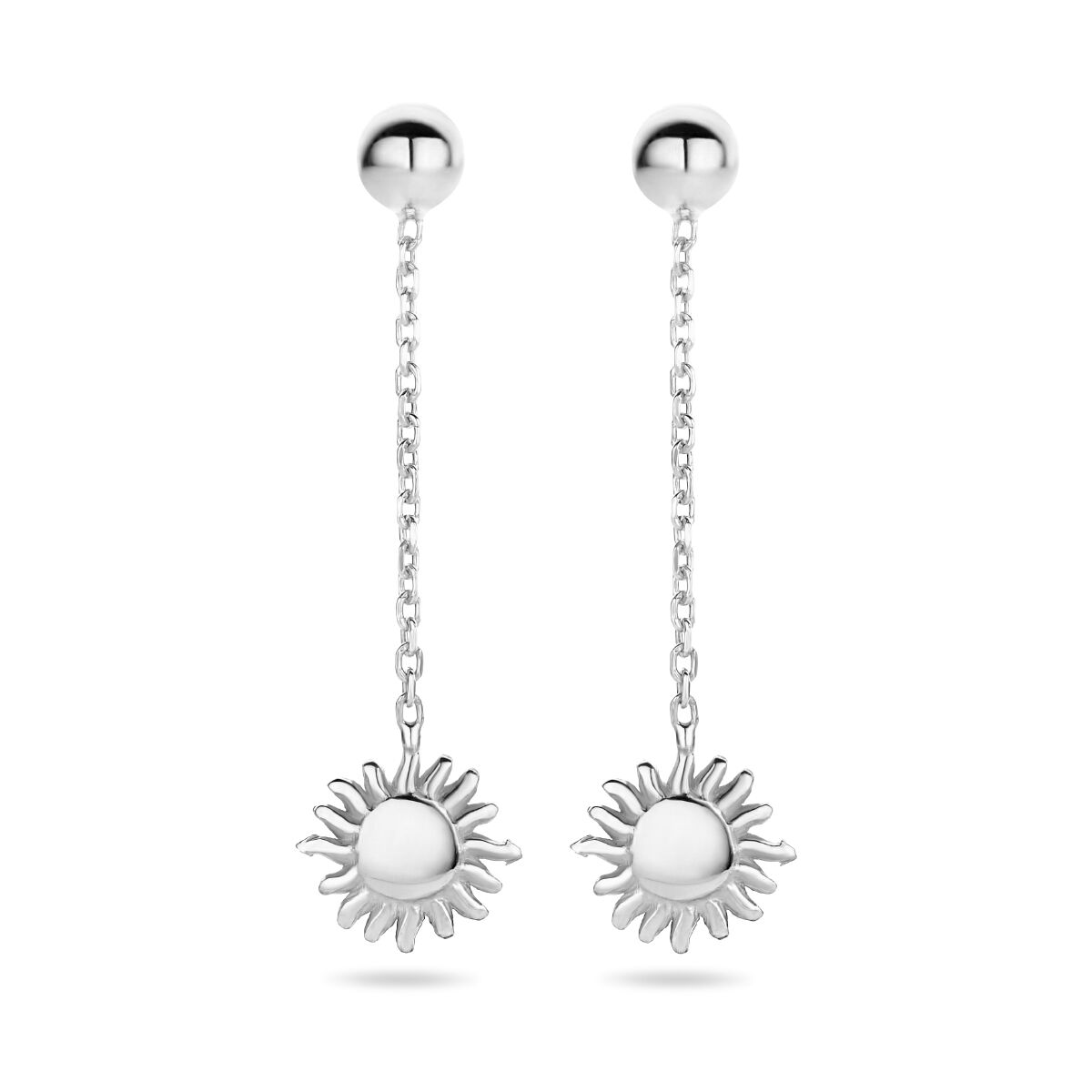 Fantasy Collection Hangende oorbellen zilver oorhangers - PSN1335433