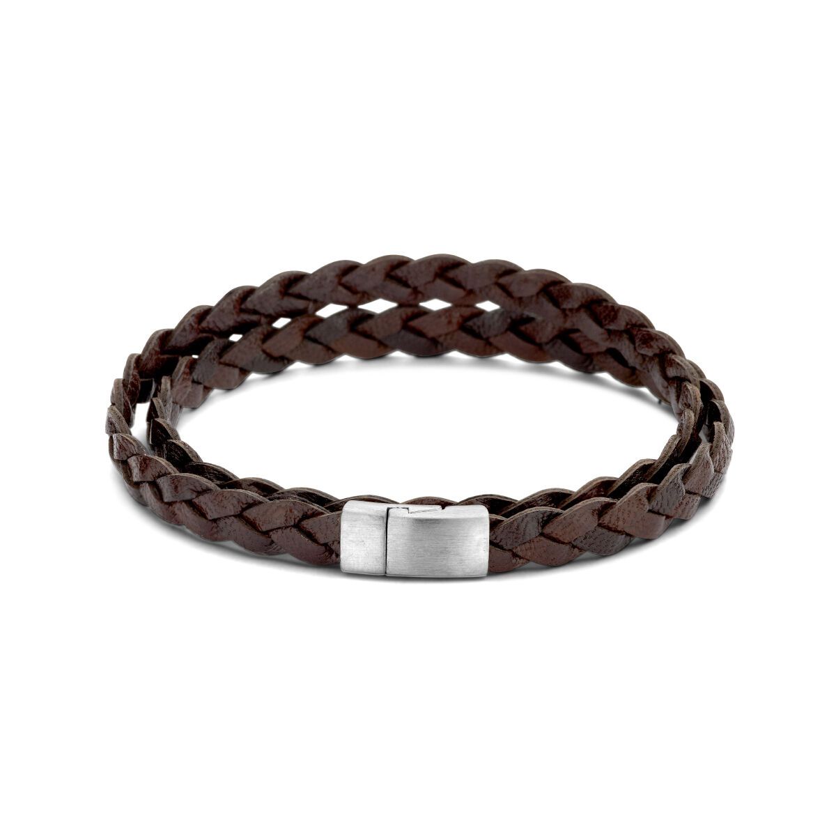 Fantasy Collection Armband zilver bruin