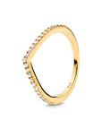 Pandora Sparkling Wishbone Ring 168758C01, exclusief en kwalitatief hoogwaardig. Ontdek nu!