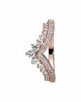 Pandora Prinses Wishbone Ring 187736CZ, exclusief en kwalitatief hoogwaardig. Ontdek nu!