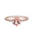 Pandora Paarse Glinsterende Kroon Solitaire-ring 188289C01, exclusief en kwalitatief hoogwaardig. Ontdek nu!