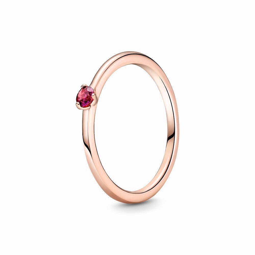 Pandora Rose ring met rode zirkonia 189259C01, exclusief en kwalitatief hoogwaardig. Ontdek nu!