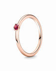 Pandora Rose ring met rode zirkonia 189259C01, exclusief en kwalitatief hoogwaardig. Ontdek nu!