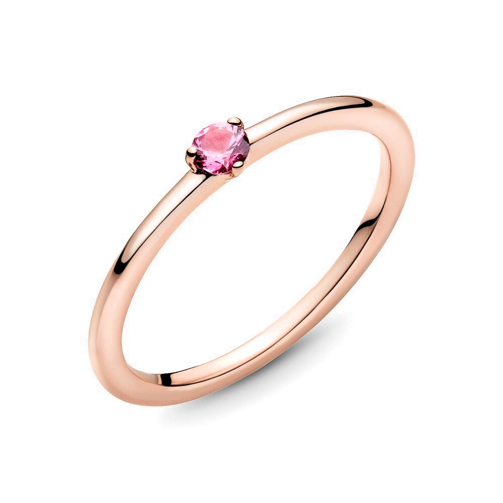 Pandora Rose ring met roze kristal 189259C03, exclusief en kwalitatief hoogwaardig. Ontdek nu!