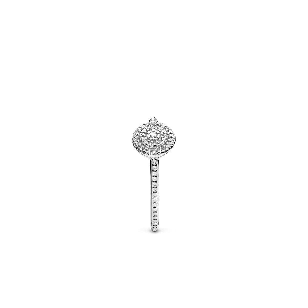 Pandora Elegant Sparkle Ring zilver - 190986CZ