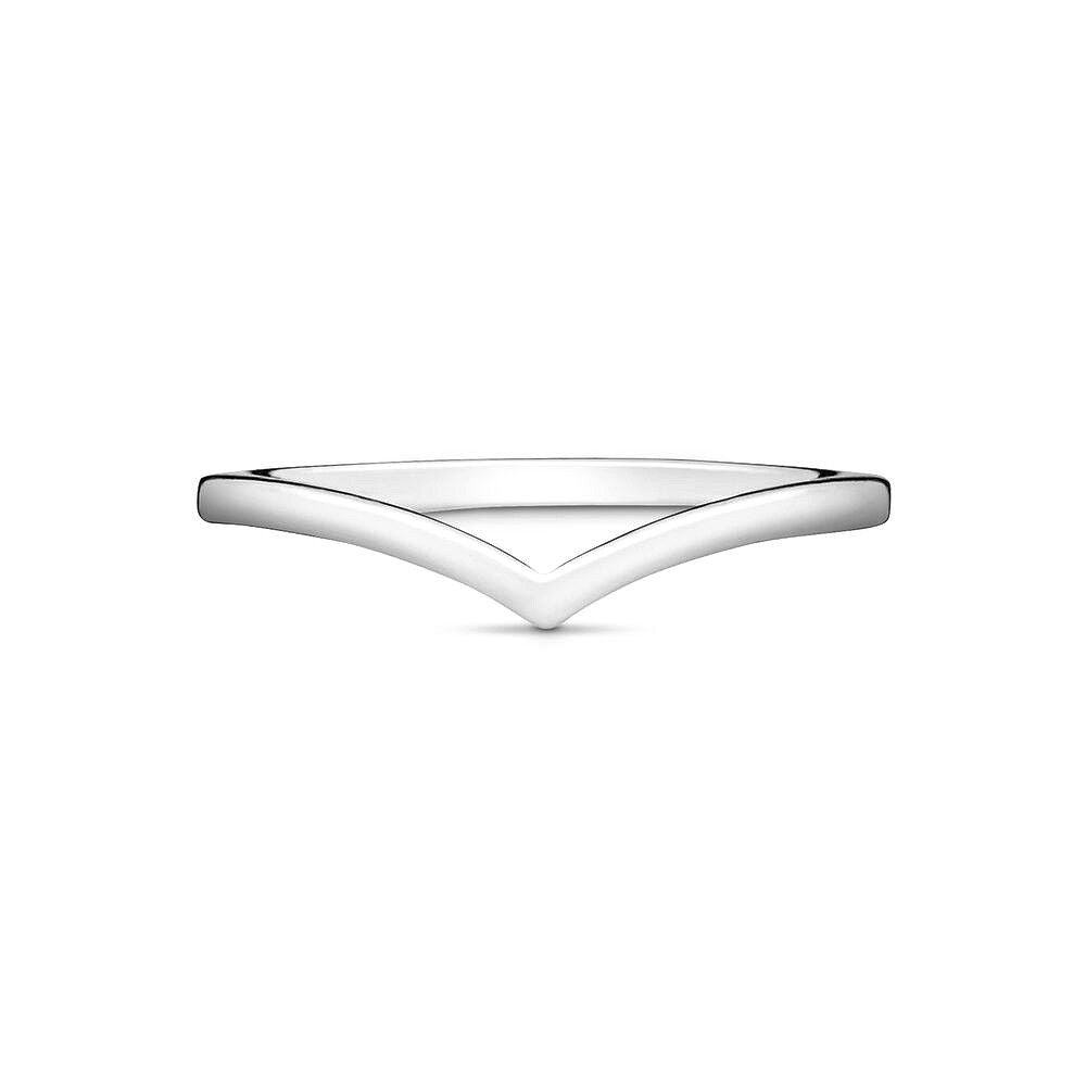 Pandora Polished Wishbone Ring 196314, exclusief en kwalitatief hoogwaardig. Ontdek nu!