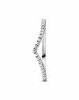 Pandora Sparkling Wishbone Ring 196316CZ, exclusief en kwalitatief hoogwaardig. Ontdek nu!