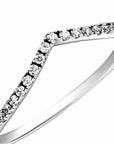 Pandora Sparkling Wishbone Ring 196316CZ, exclusief en kwalitatief hoogwaardig. Ontdek nu!
