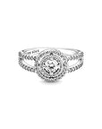 Pandora Sparkling Double Halo Ring 199408C01, exclusief en kwalitatief hoogwaardig. Ontdek nu!