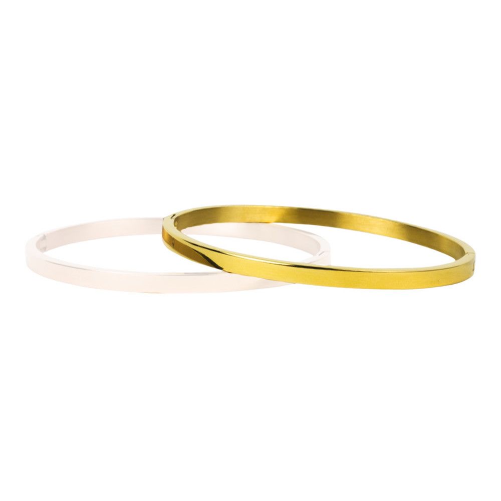 Kalli Kalli Armband 2108G - Goudkleurig 58 mm