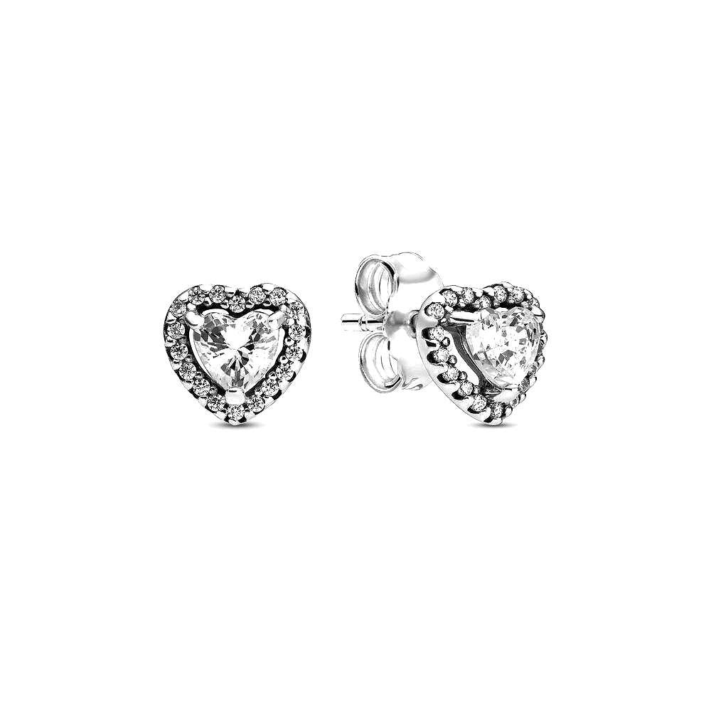 Pandora Elevated Heart Oorknopjes 298427C01, exclusief en kwalitatief hoogwaardig. Ontdek nu!