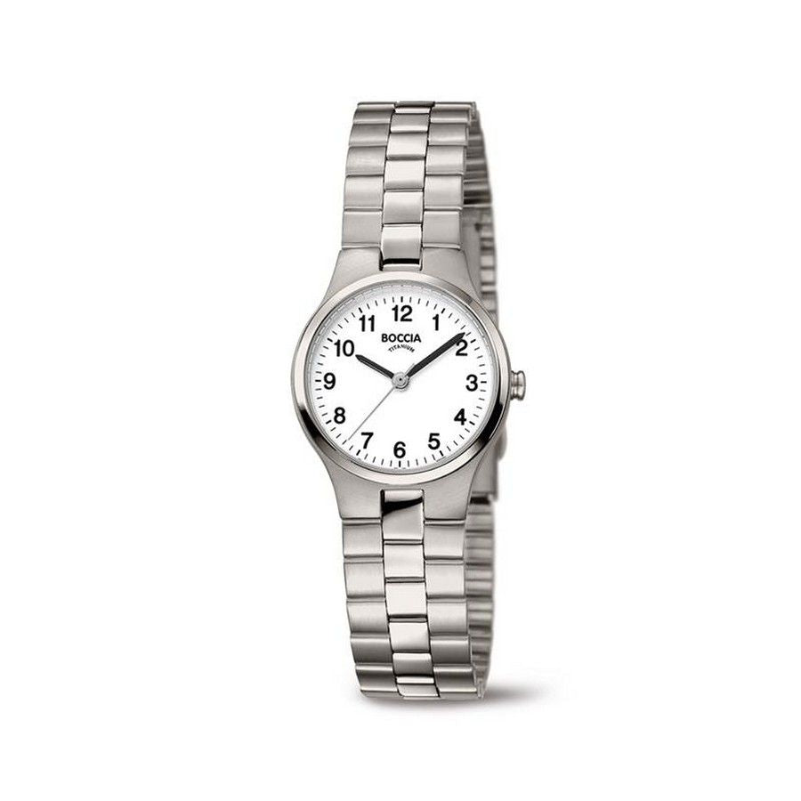 Boccia Titanium 3082-06 horloge - Titanium - Zilverkleurig - 25 mm, exclusief en kwalitatief hoogwaardig. Ontdek nu!