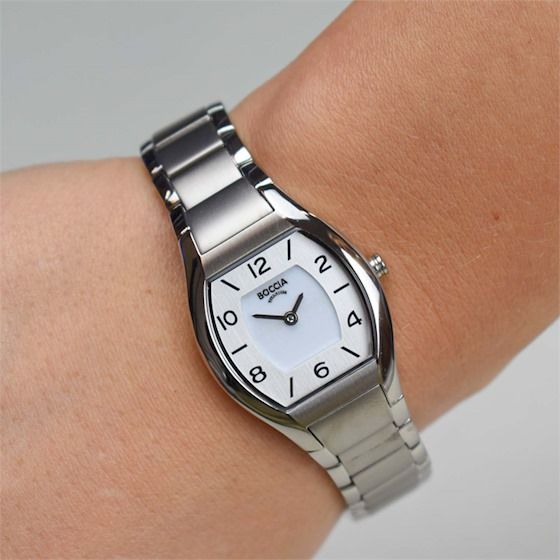 Boccia Titanium 3174-01 Dames Horloge 27 mm, exclusief en kwalitatief hoogwaardig. Ontdek nu!