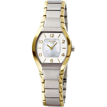 Boccia Titanium 3174-02 horloge - Titanium - Zilver en goudkleurig - 27 mm, exclusief en kwalitatief hoogwaardig. Ontdek nu!