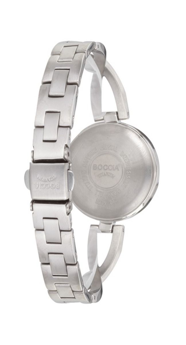 Boccia Titanium Dameshorloge 3239-01 Zilverkleurig