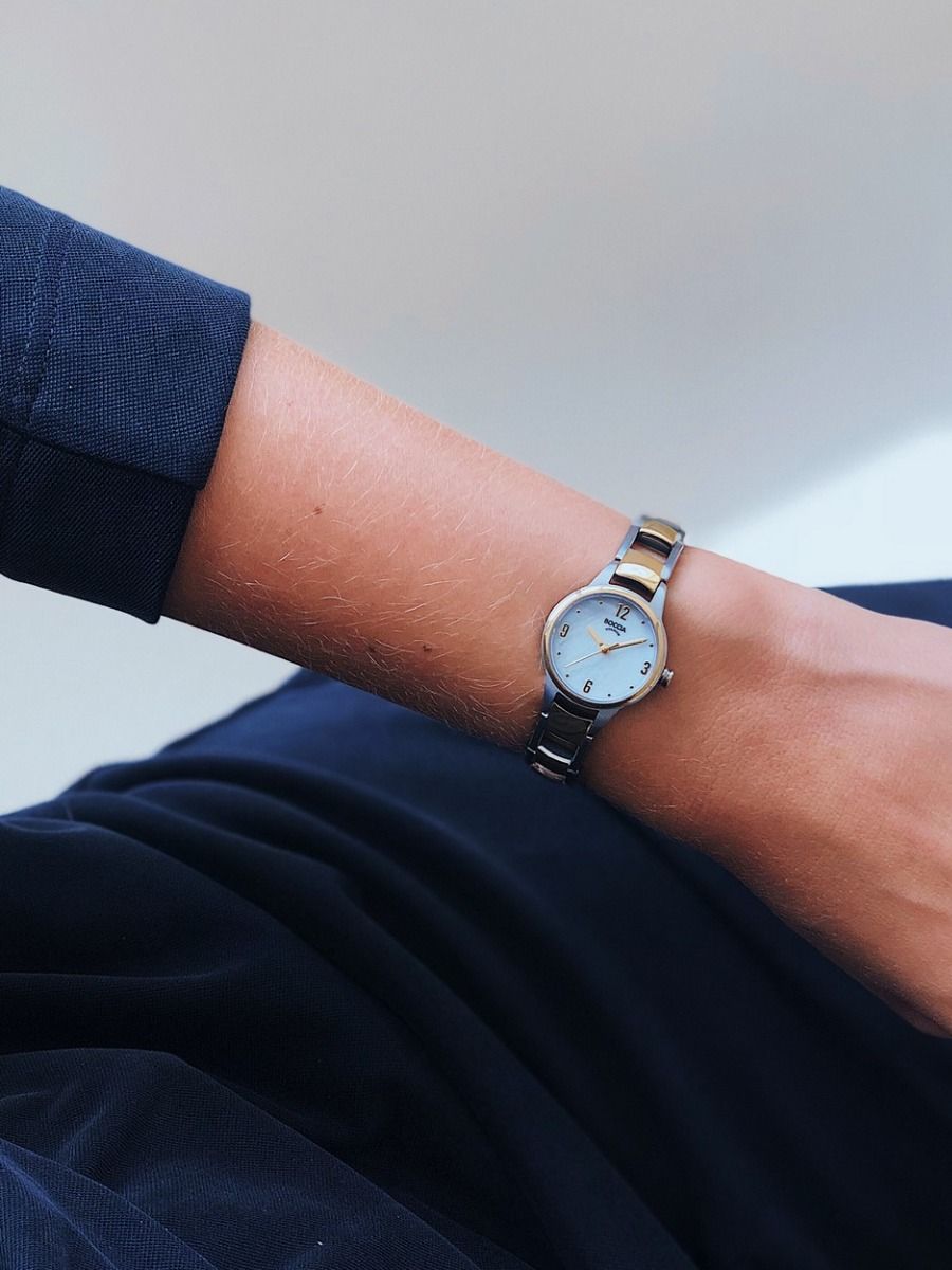 Boccia Titanium 3277-02 horloge - Titanium - Goud en zilverkleurig - 22 mm, exclusief en kwalitatief hoogwaardig. Ontdek nu!