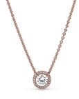 Pandora Round Sparkle Halo Ketting 386240CZ, exclusief en kwalitatief hoogwaardig. Ontdek nu!
