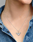 Pandora Pavé Hart & Engelenvleugels Halsketting 398505C01, exclusief en kwalitatief hoogwaardig. Ontdek nu!