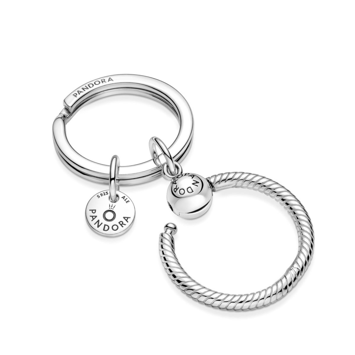 Pandora Moments Bedel Sleutelhanger zilver bedelhouder - 399566C00