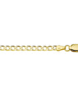 Geelgouden 14k geslepen gourmet ketting 3,3 mm - 4017000, exclusief en kwalitatief hoogwaardig. Ontdek nu!