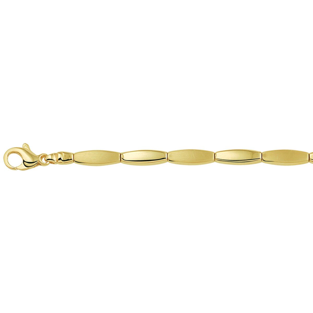 Gouden armband poli-mat 4,0 mm 19 cm - PSN4018072, exclusief en kwalitatief hoogwaardig. Ontdek nu!