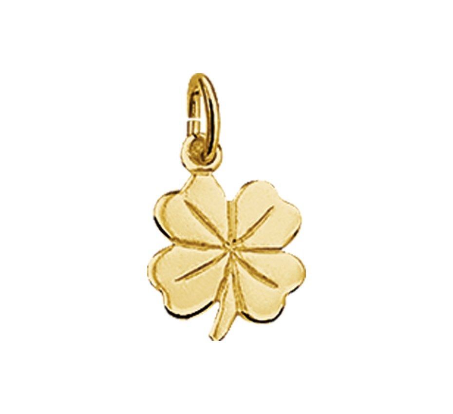 Fantasy Collection Hanger klavertje 14K geelgoud - PSN4018518