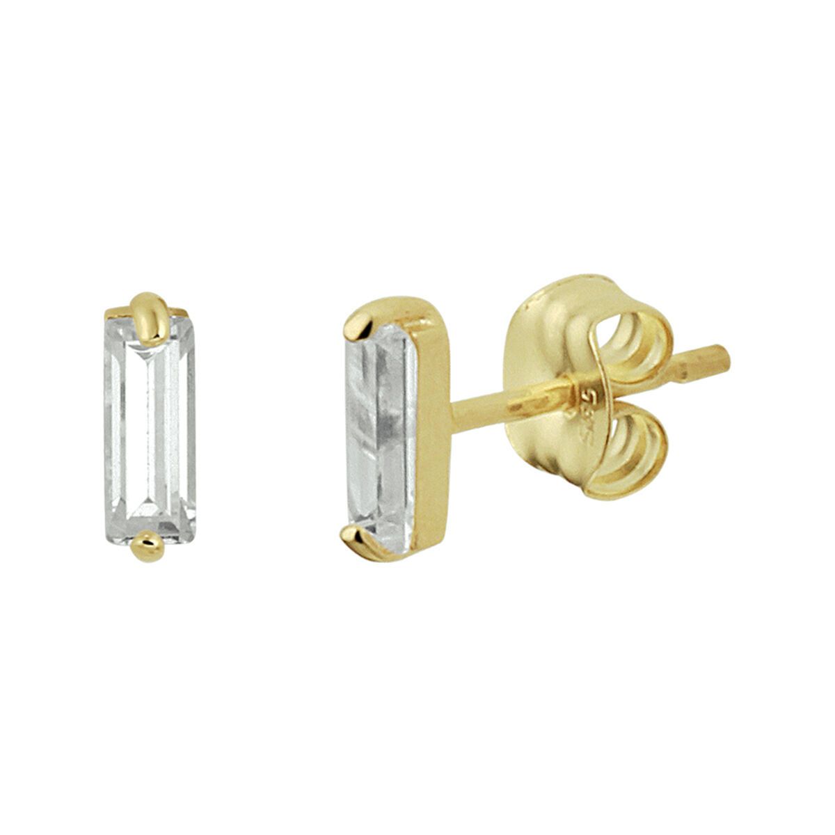 Fantasy Collection Oorbellen zirkonia 14K geelgoud