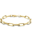 14K geelgoud armband paperclip spitse buis 6,0 mm 18,5 cm 4025209, exclusief en kwalitatief hoogwaardig. Ontdek nu!