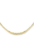14K geelgouden collier gourmette 4-zijdes geslepen 5,5 mm 45 cm 4026090, exclusief en kwalitatief hoogwaardig. Ontdek nu!