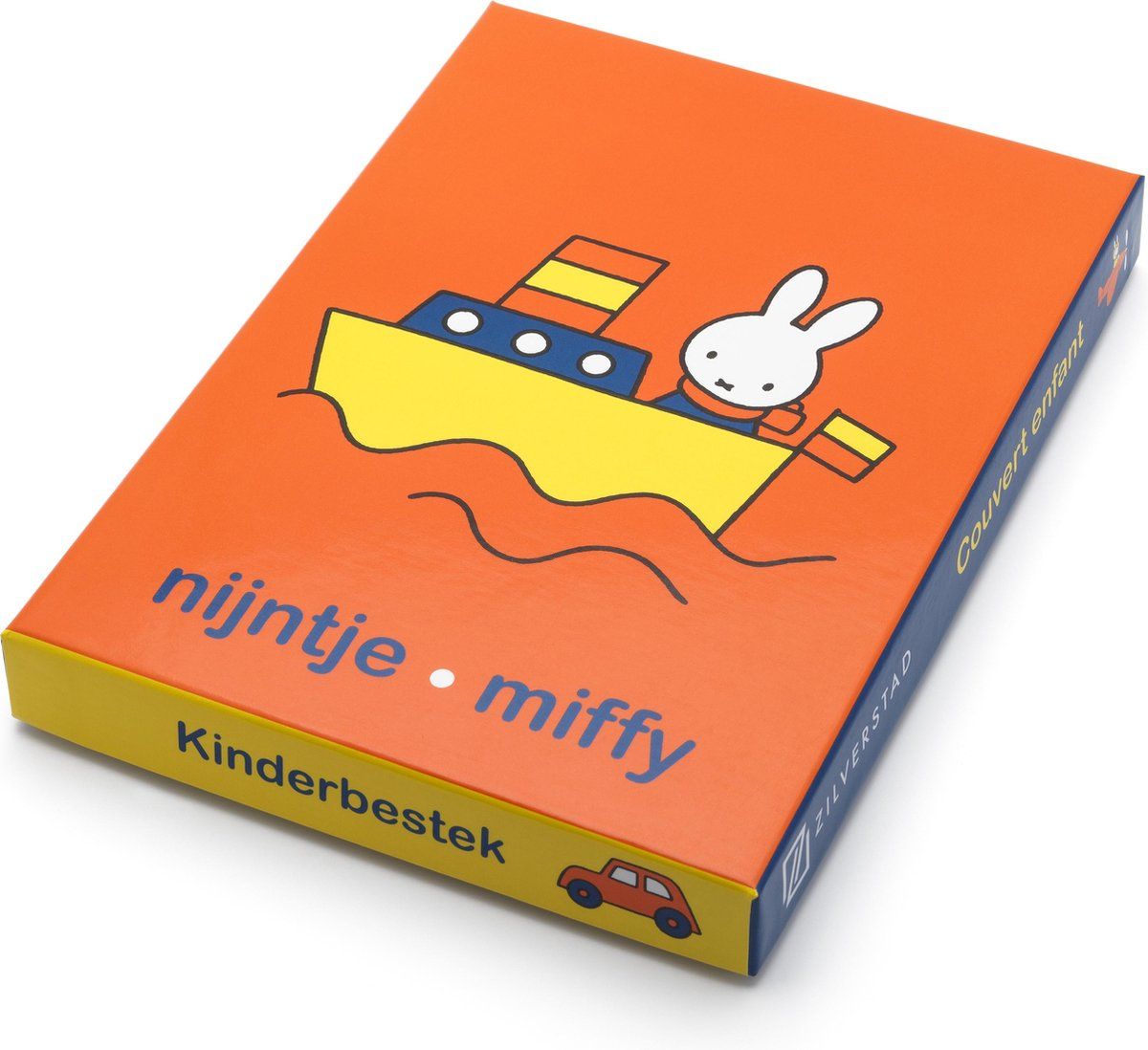 Geboorte artikelen Nijntje Voertuigen Kinderbestek Set Rvs 4 Delig - 4255070