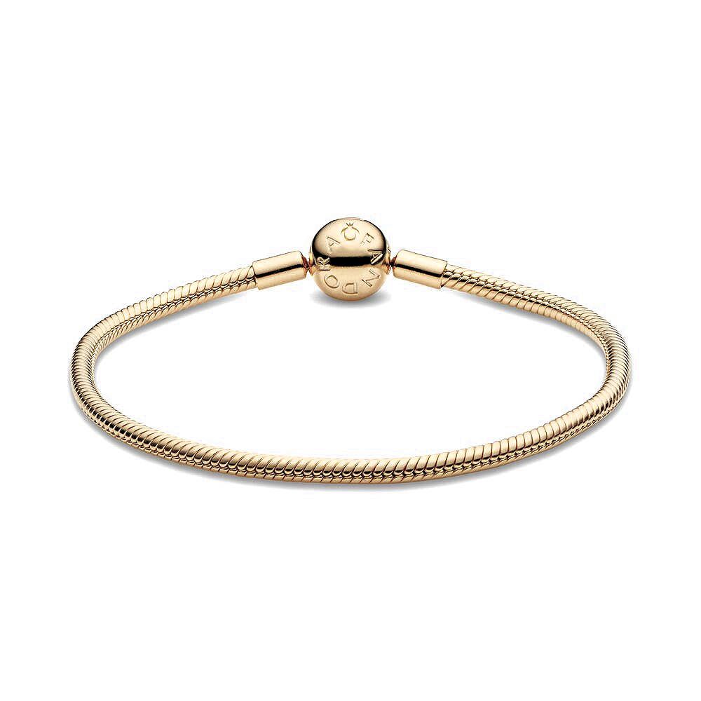 Pandora Moments snake chain-armband goudverguld - 568748C00