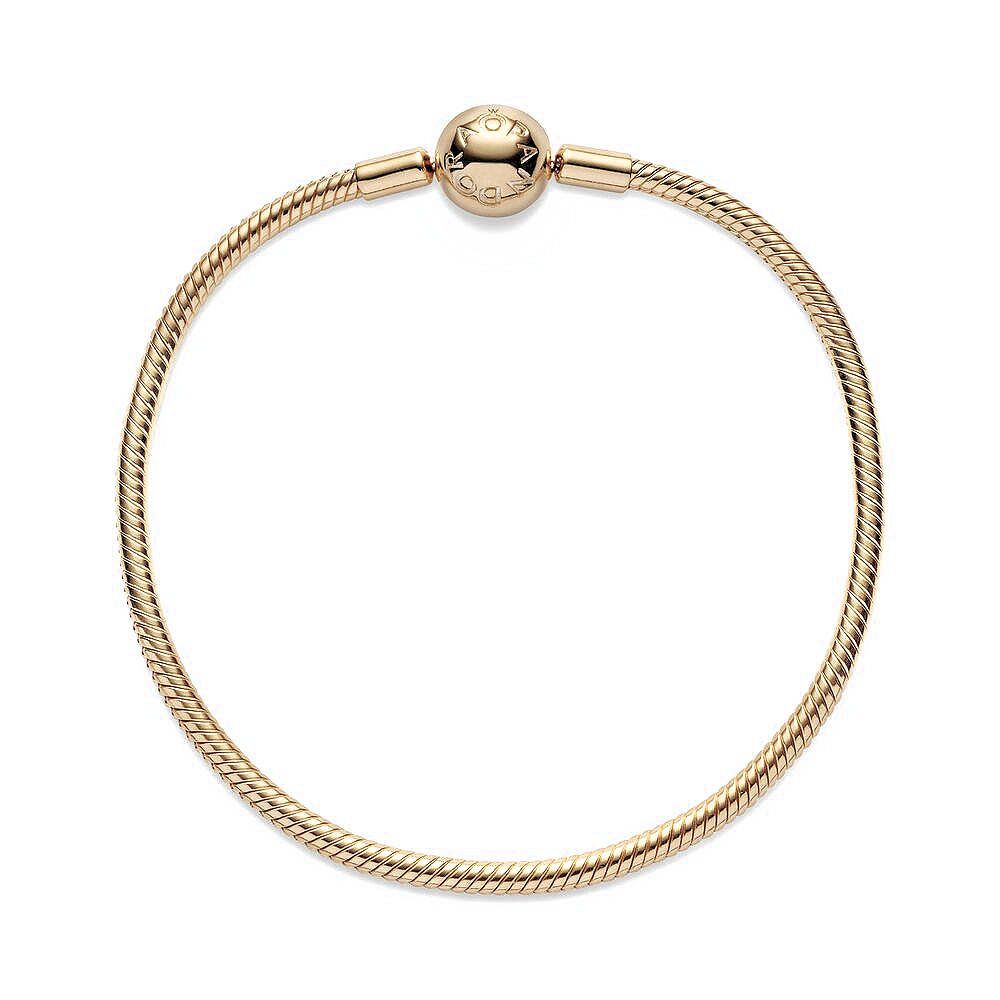 Pandora Moments snake chain-armband goudverguld - 568748C00