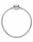 Pandora Moments Snake Chain Armband met Hartsluiting 590719, exclusief en kwalitatief hoogwaardig. Ontdek nu!