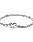 Pandora Moments Studded Chain Bracelet 592453C00, exclusief en kwalitatief hoogwaardig. Ontdek nu!