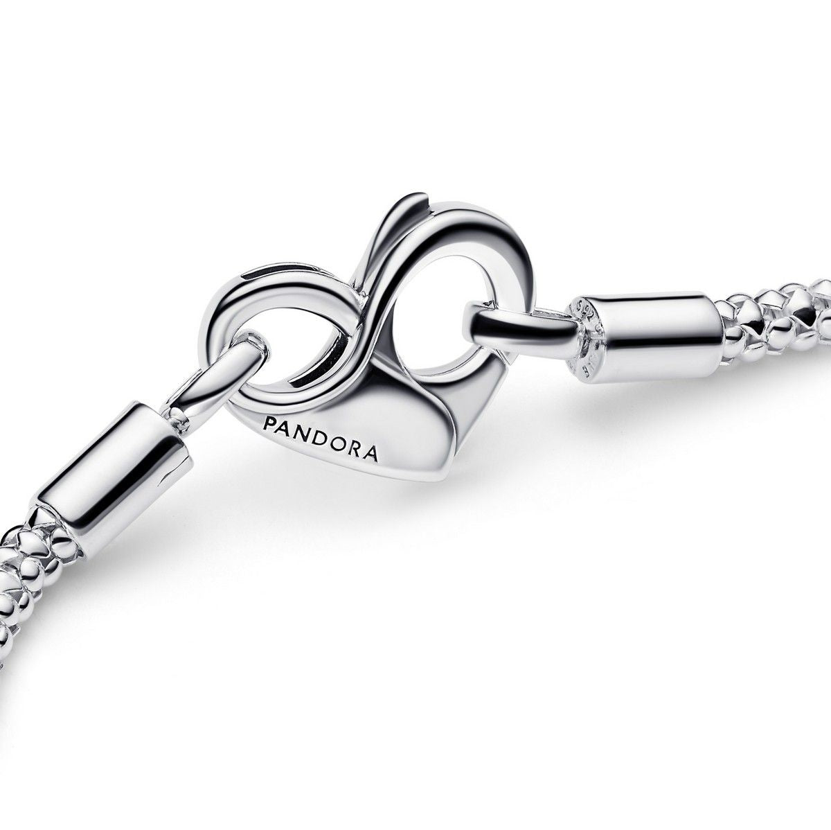Pandora Noppen Schakel Armband Pandora Moments zilver - 592453C00