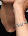 Pandora Geknoopt Hart T-Balk Armband 598100, exclusief en kwalitatief hoogwaardig. Ontdek nu!