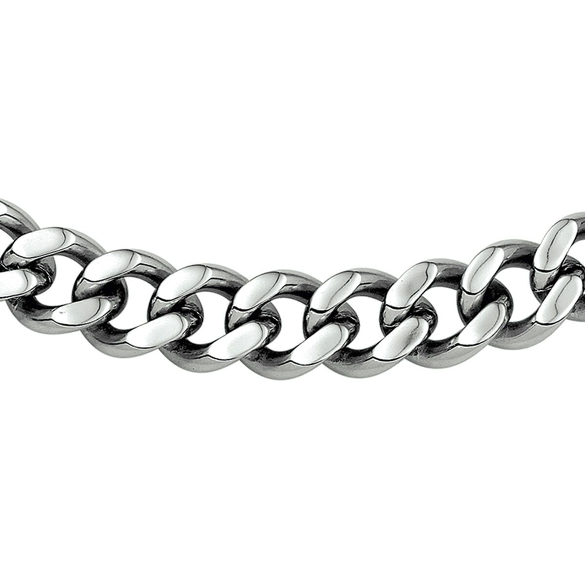 Fantasy Collection Armband gourmette geslepen 11,5 mm edelstaal - PSN6504305