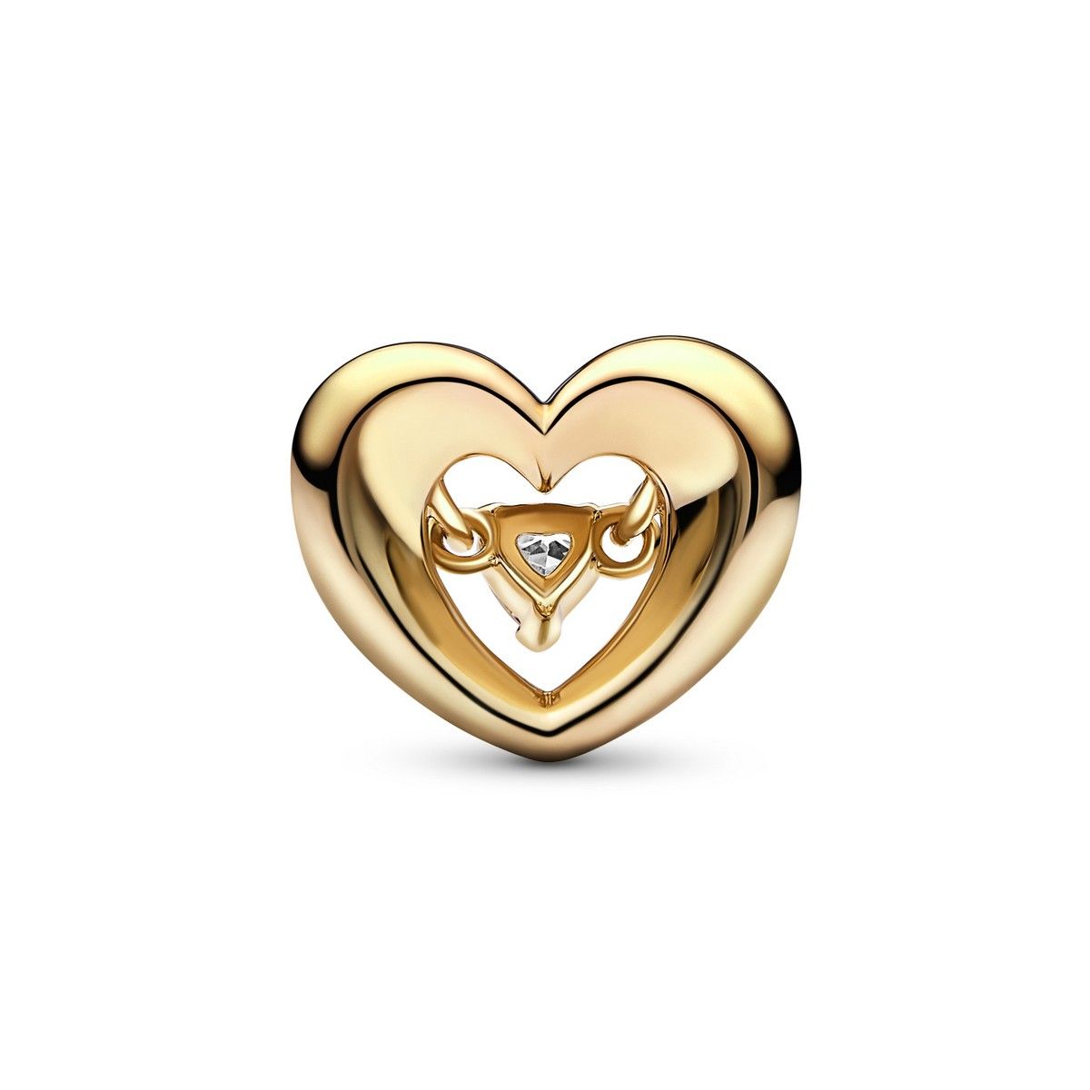 Pandora Radiant Heart &amp; Floating Stone Charm 762493C01, exclusief en kwalitatief hoogwaardig. Ontdek nu!
