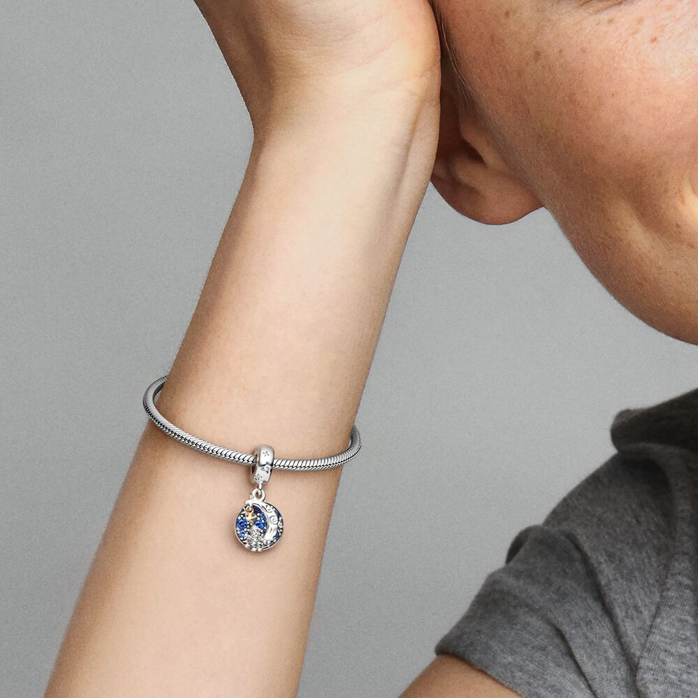 Pandora Kerstman Maan Bedel multicolor - 769648C01