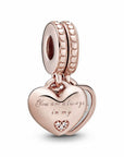Pandora You're Always in My Heart Split Bedel 782072EN23, exclusief en kwalitatief hoogwaardig. Ontdek nu!